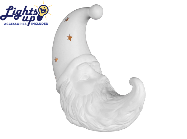 LIGHT UP CRESCENT SANTA