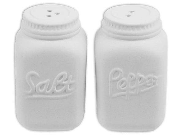 MASON JAR SALT & PEPPER SHAKERS