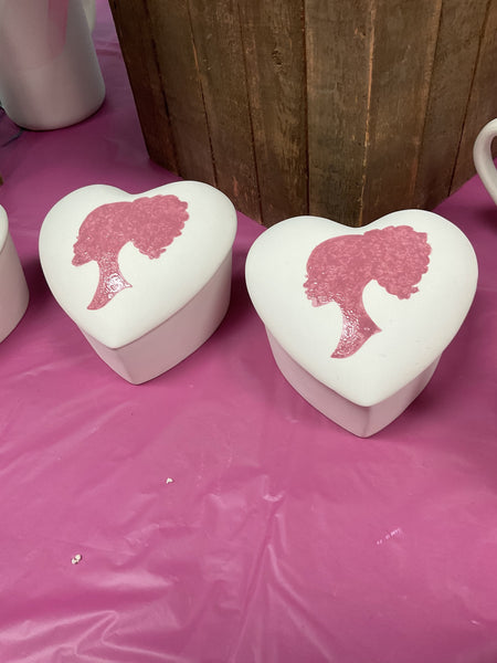 BARBIE HEART BOX