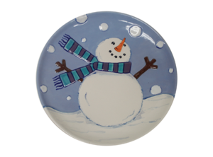 SNOWMAN IMPRESSION PLATE