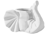 FACETED ELEPHANT PLANTER